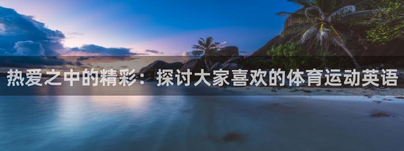 哈哈体育：热爱之中的精彩：探讨大家喜欢的体育运动英语